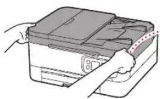 CANON PIXMA TS7451a - Αφαίρεση υλικών συσκευασίας - 2