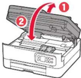 CANON PIXMA TS7451a - Fermez l'unité de numérisation / capot. - 1