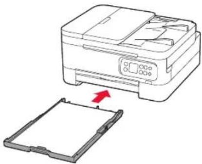 CANON PIXMA TS7451a - Setzen Sie die Kassette wieder ein. - 1