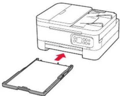 CANON PIXMA TS7451a - Reinserire il cassetto. - 1