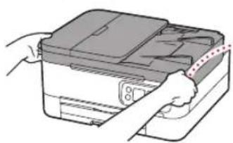 CANON PIXMA TS7451a - Pakkausmateriaalien poistaminen - 2