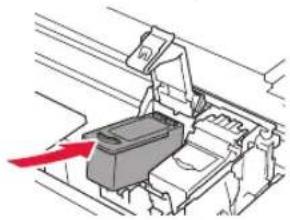 CANON PIXMA TS7451a - Sæt farve-FINE-patronen i FINE-patronholderen. - 1