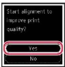 CANON PIXMA TS7451a - Press the OK button. - 1