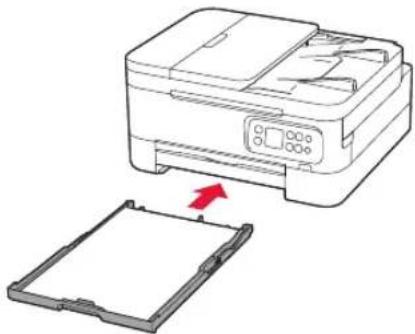 CANON PIXMA TS7451a - Substitua o cassete. - 1