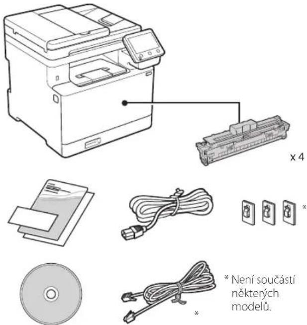 CANON iSENSYS MF754Cdw - Kontrola obsažených položek - 1