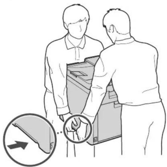 CANON iSENSYS MF754Cdw - Instale el equipo allí donde se va a utilizar. - 1