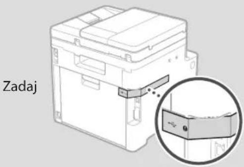 CANON iSENSYS MF754Cdw - Odstranjevanje embalažnega materiala - 2