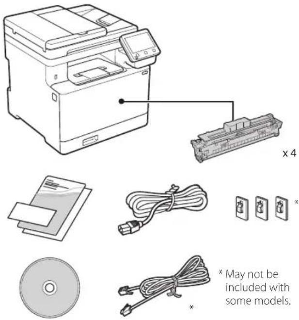 CANON iSENSYS MF754Cdw - Checking the Items Included - 1