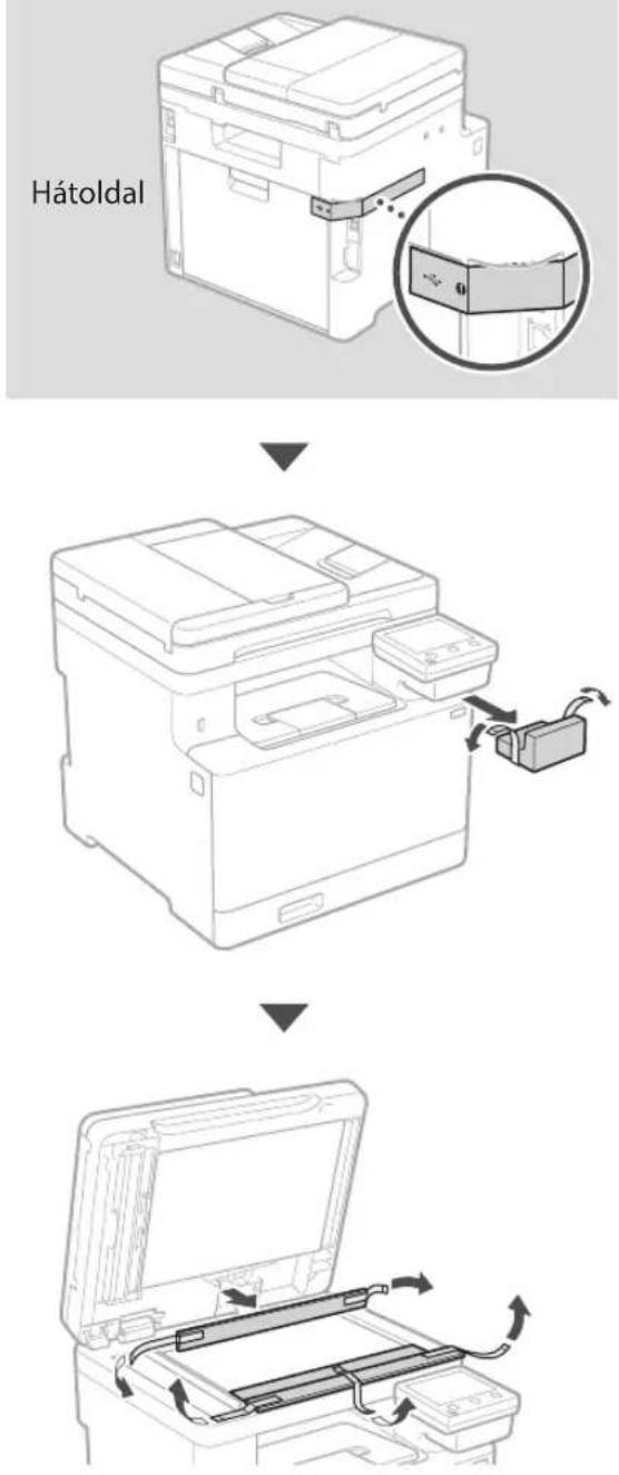CANON iSENSYS MF754Cdw - Távolítson el minden csomagolóanyagot. - 2