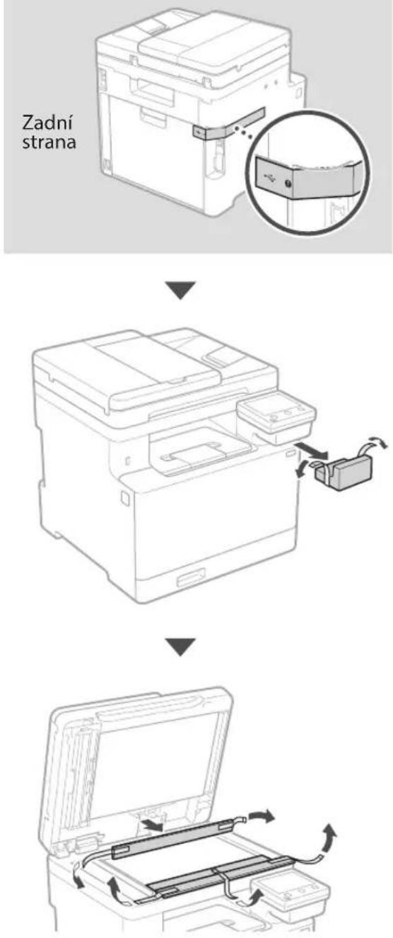 CANON iSENSYS MF754Cdw - Odstraňte všechen balicí materiál. - 2