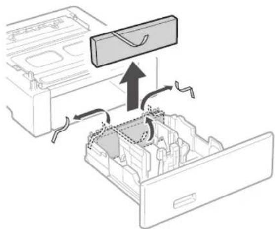 CANON iSENSYS MF754Cdw - Antes de instalar a peça opcional - 1
