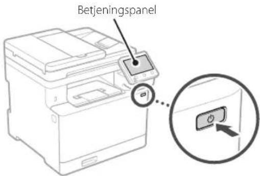 CANON iSENSYS MF754Cdw - Angivelse af de grundlæggende indstillinger - 1