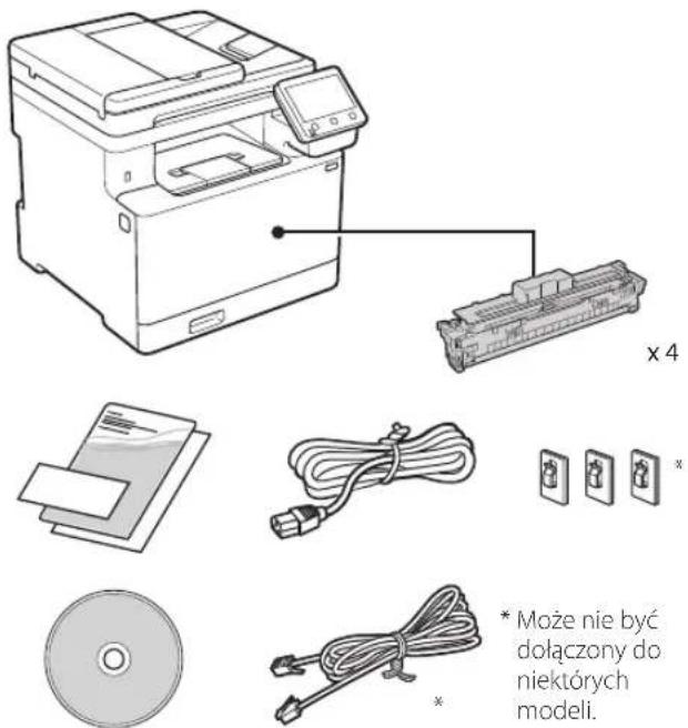 CANON iSENSYS MF754Cdw - Sprawdzenie zawartości dołączonej do urządzenia - 1