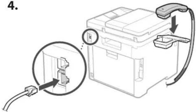 CANON iSENSYS MF754Cdw - Alimentatore carta - 6