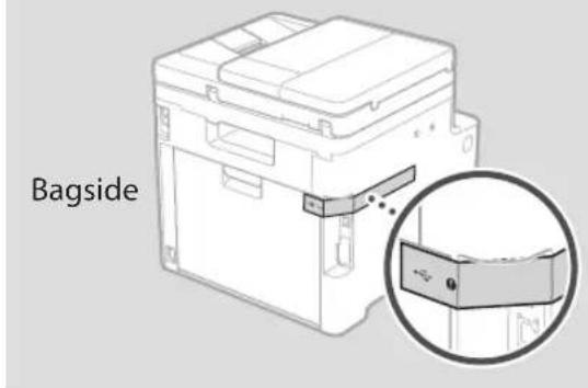 CANON iSENSYS MF754Cdw - Installer maskinen på det sted, hvor den skal bruges. - 1