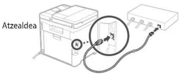CANON iSENSYS MF754Cdw - Haridun LAN konexioa - 1