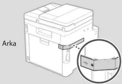 CANON iSENSYS MF754Cdw - Tüm ambalaj malzemesini çıkarın. - 2