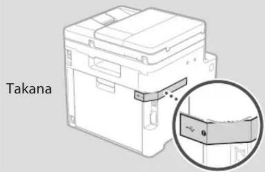 CANON iSENSYS MF754Cdw - Poista kaikki pakkausmateriaali. - 2