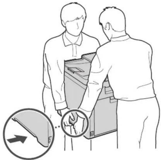 CANON iSENSYS MF754Cdw - Отстраняване на опаковъчния материал - 1