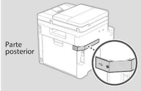 CANON iSENSYS MF754Cdw - Retire todo el material de embalaje. - 2
