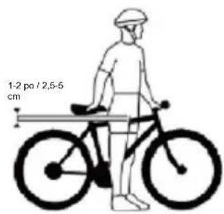 1-2 po / 2,5-5 cm