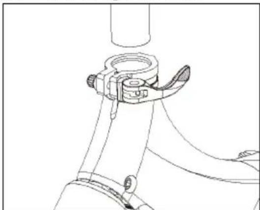 BOHLT X200BL - Installer la tige de selle - 1