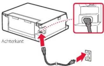 De printer inschakelen 2