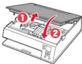 CANON PIXMA TS6351a - Schlieben Sie das Scan-Modul/die Abdeckung. - 1