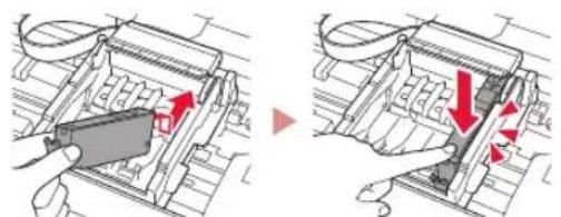 CANON PIXMA TS6351a - Installez la cartouche d'encre. - 1