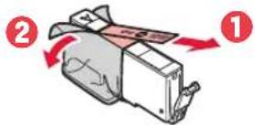 CANON PIXMA TS6351a - Remove the tape and film on the ink tank. - 1