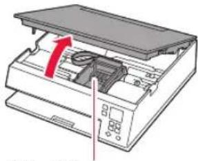 CANON PIXMA TS6351a - Apne skanneenheten/dekselet. - 1