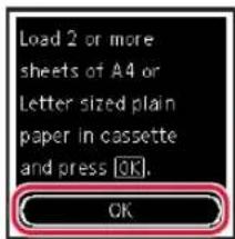 Druk op de knop OK. 1