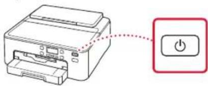 CANON PIXMA TS705a - Slå på skrivaren - 3