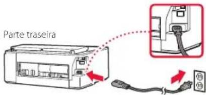 CANON PIXMA TS705a - Ligando a Impressora - 2