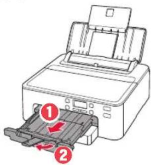 CANON PIXMA TS705a - Fotopapierplaatsen - 5