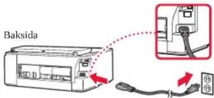 CANON PIXMA TS705a - Slå på skrivaren - 2