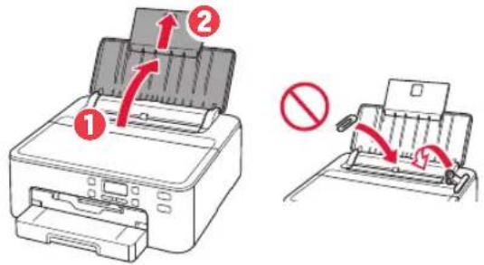 CANON PIXMA TS705a - Caricamento della carta fotografica - 1