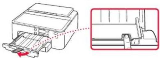 CANON PIXMA TS705a - Trekk ut papirutmatingsstolen. - 1