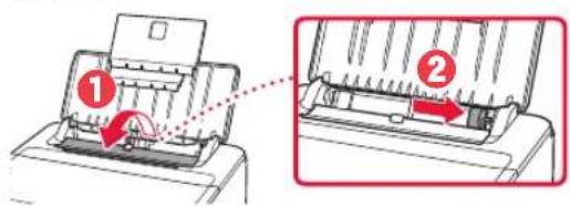 CANON PIXMA TS705a - Chargement de papier photo - 2