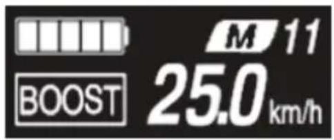M 11 BOOST 25.0 km/h