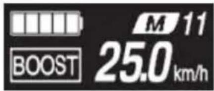 M 11 BOOST 25.0 km/h