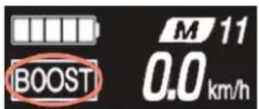 M 11 0.0 km/h BOOST
