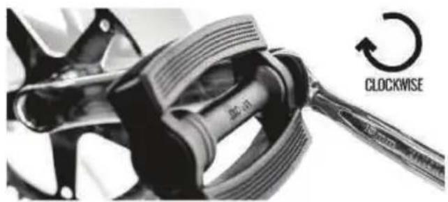 EMG Royal - Installieren der Pedalen - 3