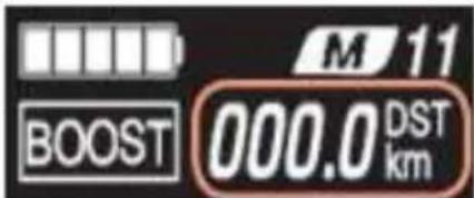 M 11 BOOST 000.0 DST km