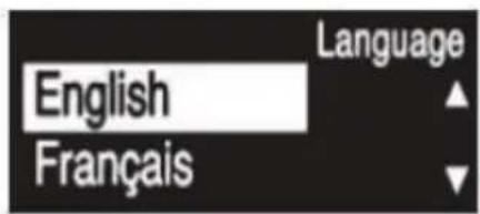 Language English Français