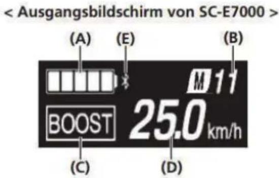 EMG Royal - Grundbildschirm Fahrradcomputer - 1