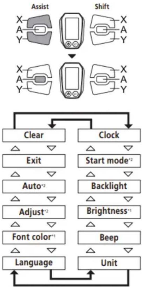 EMG Royal - About the settings menu - 3