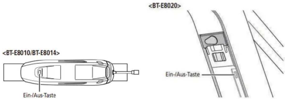 Ein-/Aus-Taste Ein-/Aus-Taste