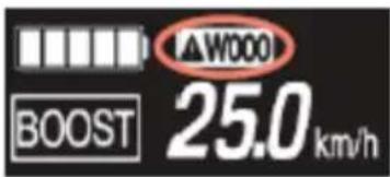 AWOO! 25.0 km/h BOOST