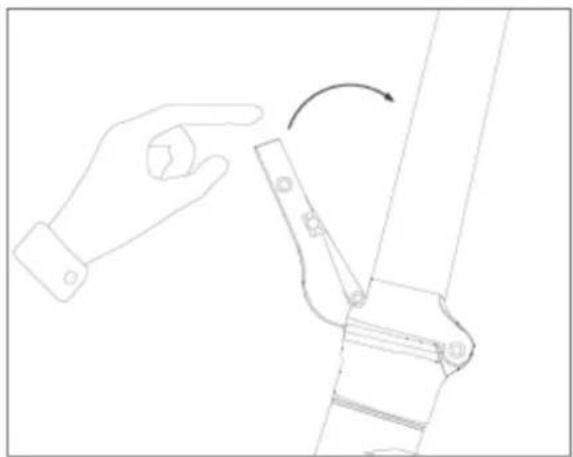 BOHLT R200AG - Dépliage du tube de direction - 2